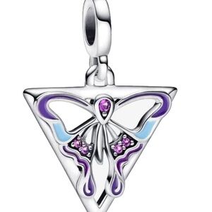 New Pandora me butterfly with sterling silver and enamel